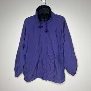 Vintage Jansport Ski Coat Jacket Size‎ Medium Purple 80s 90s Retro Ski Snowboard